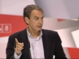 Zapatero acusa a Rajoy de no mojarse en nada