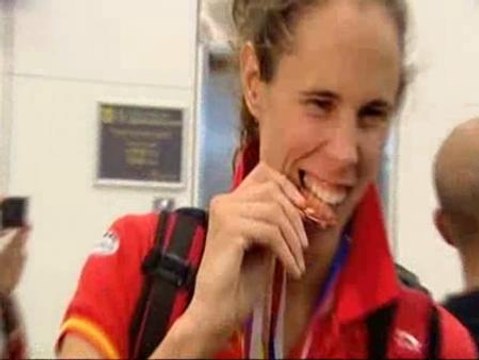 Las heroínas del Basket llegan a casa