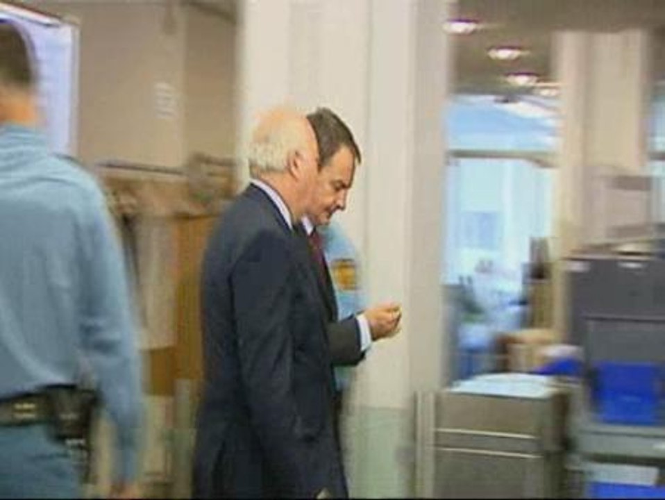 Zapatero llega a Nueva York para asistir la Cumbre de los Objetivos del Milenio