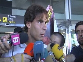 Rafa Nadal vuelve a casa
