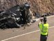 La velocidad pudo ser la causa del accidente de Oliva (Badajoz)
