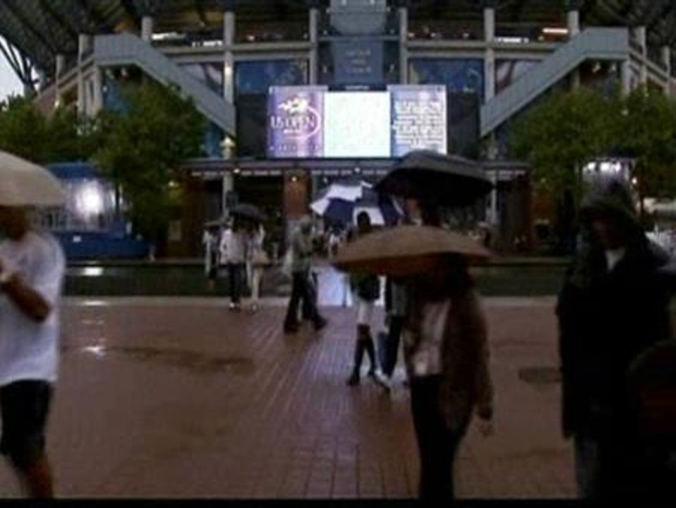 El mal tiempo retrasa la final del US Open entre Nadal y Djokovic