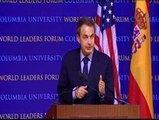 Zapatero defiende la tasa sobre transacciones financieras para financiar los Objetivos del milenio