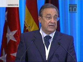 Florentino: "Mourinho es el mejor entrenador del mundo"