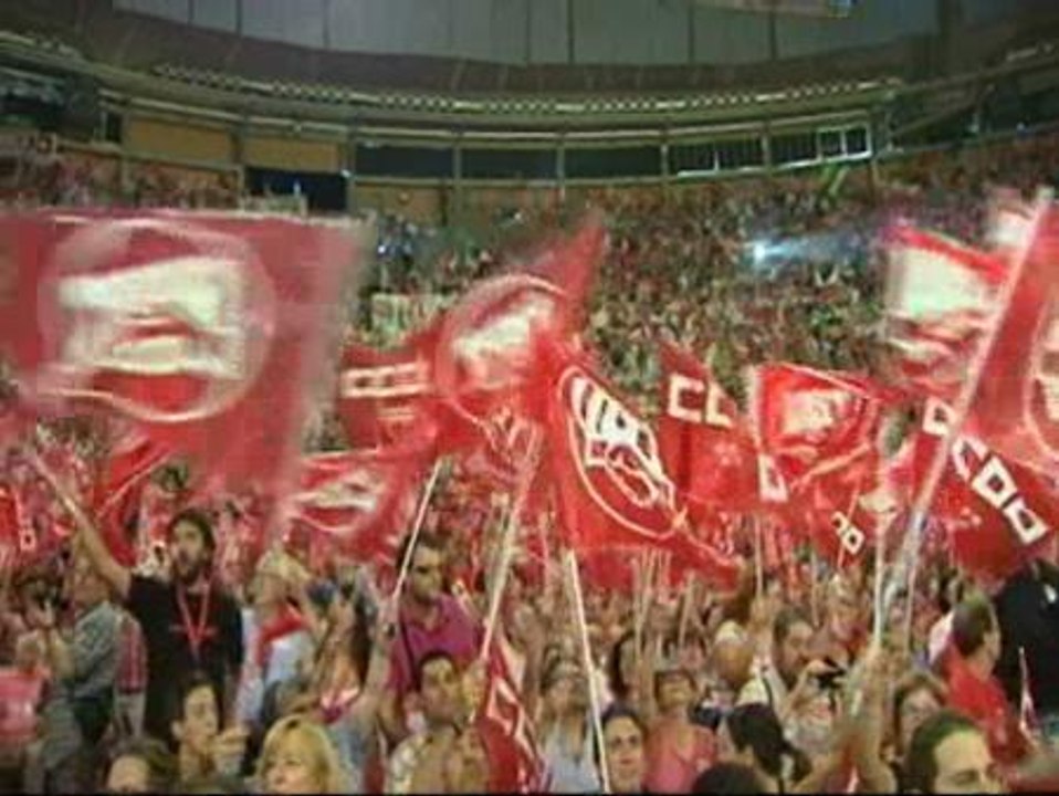 Demostración de fuerza en Vistalegre