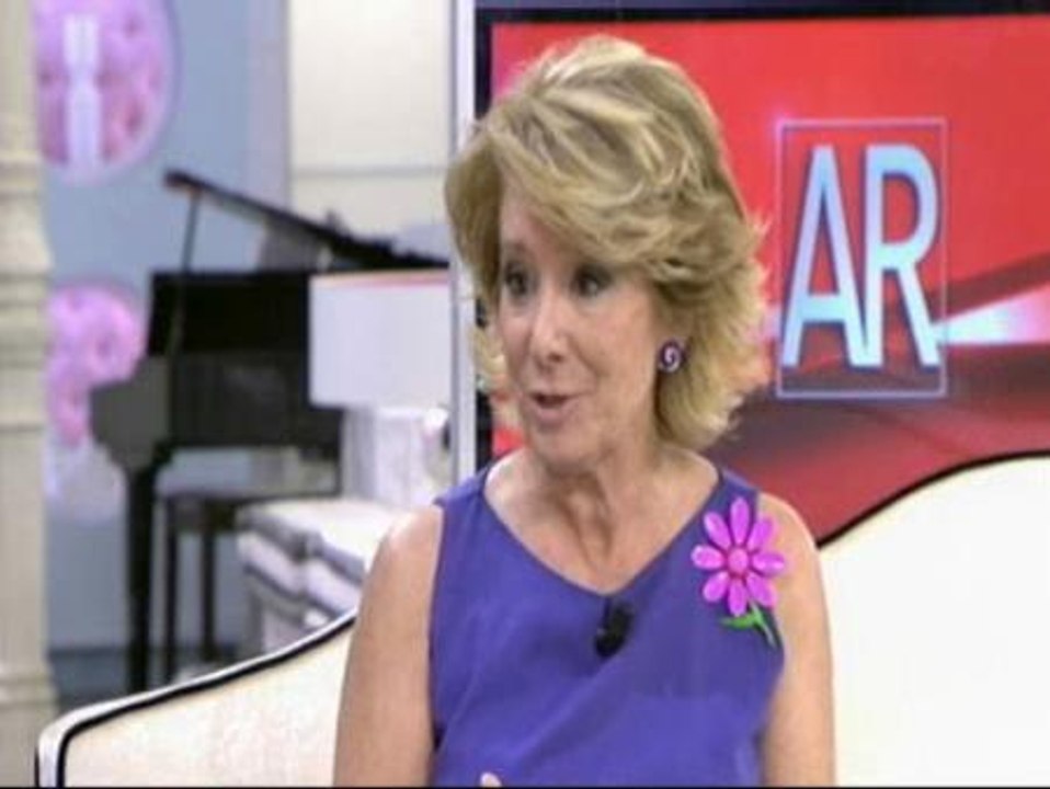 Esperanza Aguirre: "Melilla es tan española como Segovia"