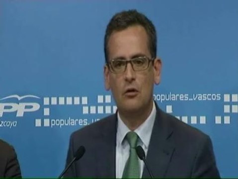 Basagoiti califica el comunicado de ETA de patético y mentiroso