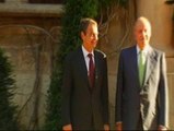 Segundo despacho entre el Rey y Rodríguez Zapatero en el Palacio de Marivent
