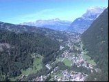 Un glaciar del Mont-Blanc amenaza con inundar un pueblo