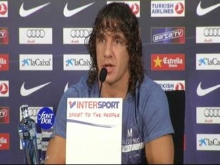Puyol evita opinar sobre Ibrahimovic y Guardiola