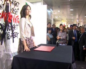 Demi Lovato contra el uso de redes sociales