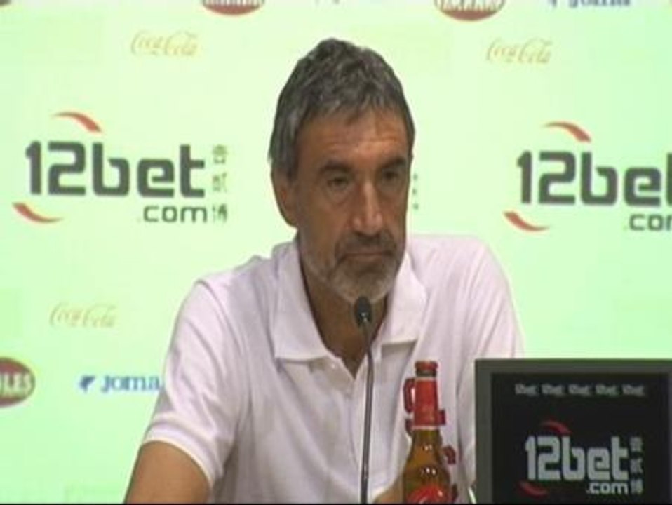 Álvarez: "Nosotros no vamos a regalar nada"