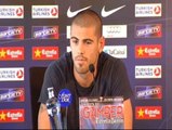 Valdés niega que se sientan presionados por la llegada de Mourinho en el Real Madrid