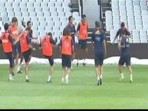 La Selección entrena por última vez antes de enfrentarse a México