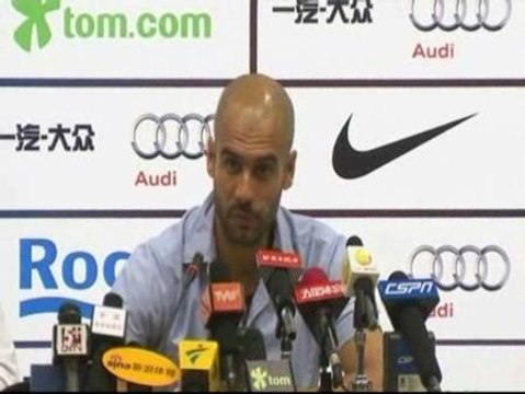 Guardiola: Si Messi ha jugado 45 minutos es porque puede