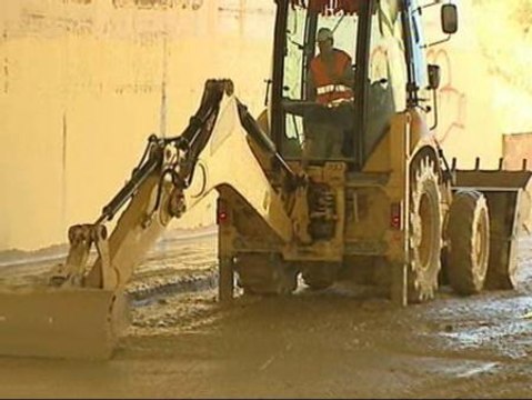 Cuenca comienza a recuperar la normalidad tras el fuerte aguacero caído el viernes