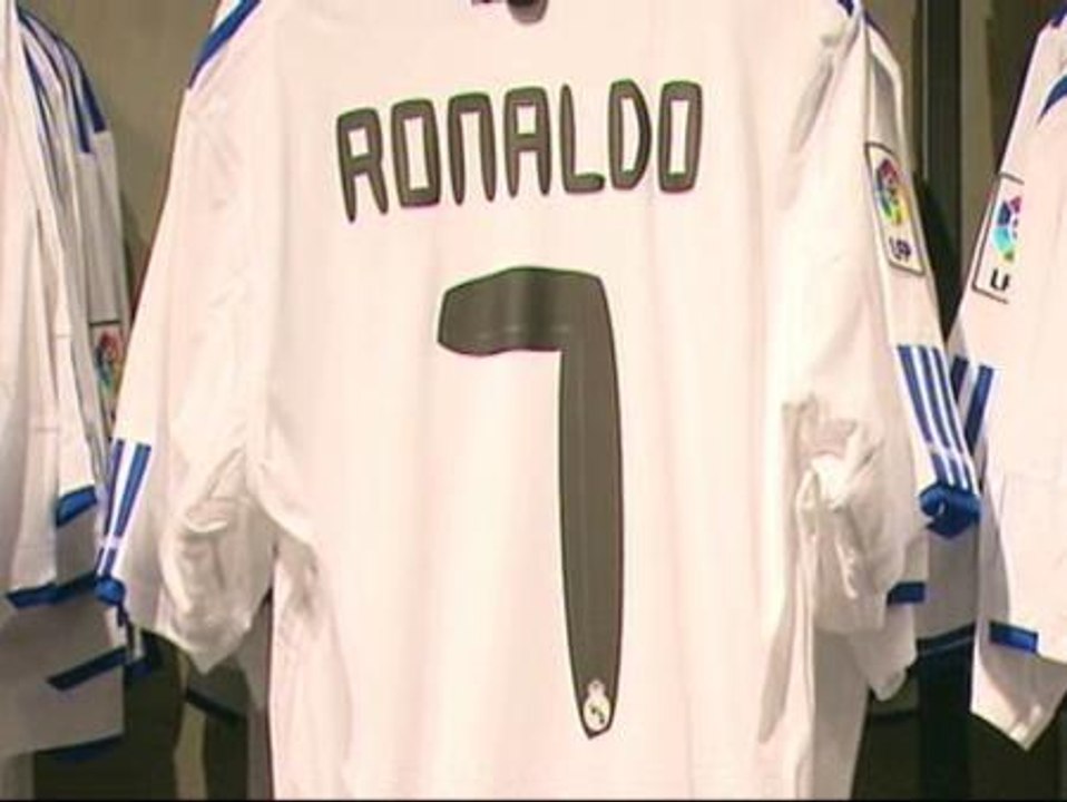 La camiseta con el '7' de Cristiano ya causa sensación entre los aficionados