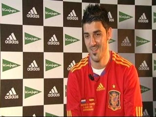 Villa: "Me gustaría ganar la Liga y la Champions"