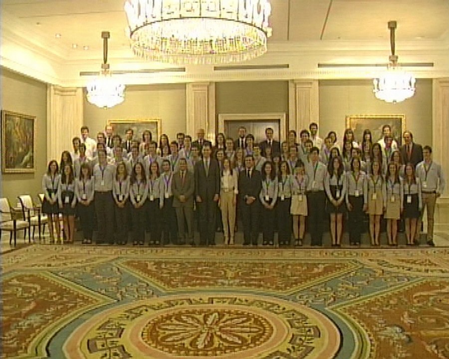 Los Príncipes con los periodistas iberoamericanos