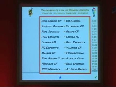 El Barça debuta en liga ante el Racing y el Madrid lo hará contra el Mallorca