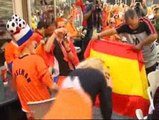 Españoles y holandeses comparten su gran momento histórico en Johannesburgo