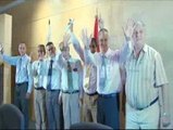 Siete presos políticos cubanos llegan a Madrid