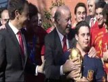 El presidente Zapatero recibe a los Campeones