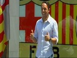 Adriano ya es oficialmente jugador del Barcelona