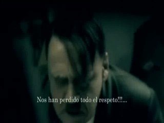 Hitler no se toma bien el Alemania-España