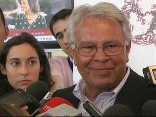 Felipe González: "Hay pocas perspectivas de que una mayoría social pida un anticipo electoral por el vacío que representa"