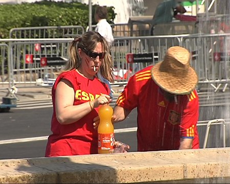 Preparativos listos para ver la final