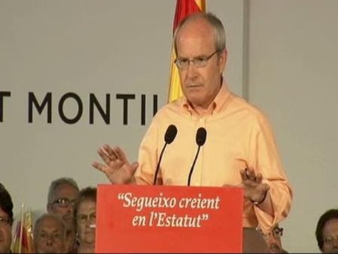 Montilla asegura que Rajoy está escondido para no molestar a CiU, su futuro socio