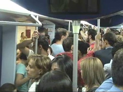 La huelga del Metro de Madrid afecta desde hoy a dos millones de viajeros