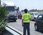 Controles en las carreteras por aviso de bomba