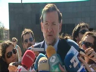 Rajoy muestra su pesar por el accidente de Castelldefels