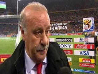 Del Bosque: "Nos hemos sentido cómodos y cuando hemos tenido el balón hemos creado mucho peligro"
