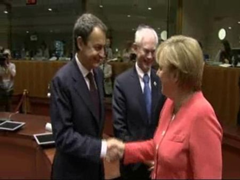 La economía española, foco de atención de la prensa en Bruselas