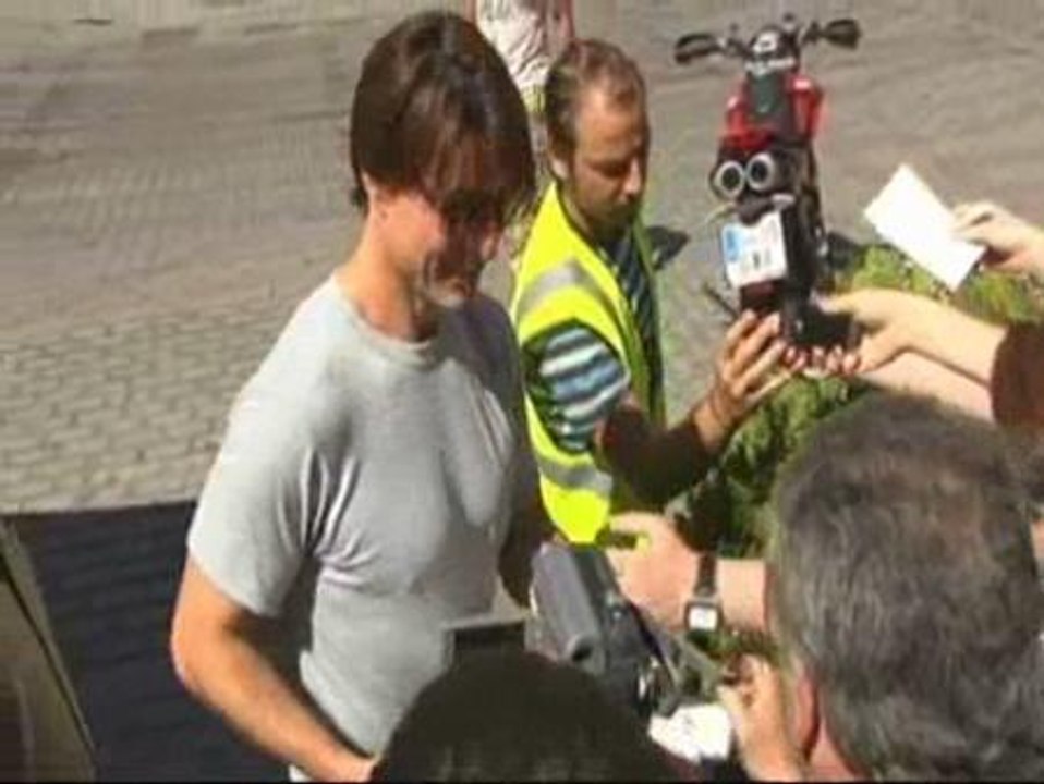 Tom Cruise y Cameron Díaz revolucionan Sevilla