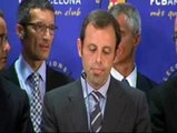 Sandro Rosell, nuevo presidente del Barça por abrumadora mayoría