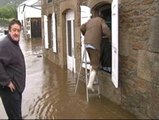 Las intensas lluvias causan numerosos problemas en la localidad de Cervo, en Lugo