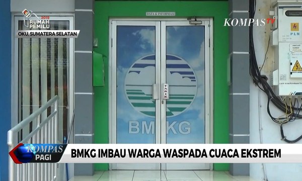 BMKG Imbau Warga Waspadai Cuaca Ekstrem