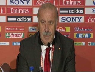 Del Bosque: " No podemos agachar la cabeza"