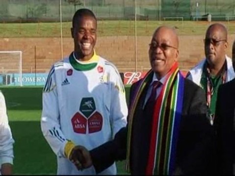 Sudáfrica y México, listos para el inaugural