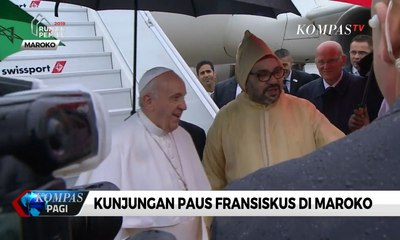 Ke Maroko, Paus Fransiskus Berikan Semangat pada Imigran
