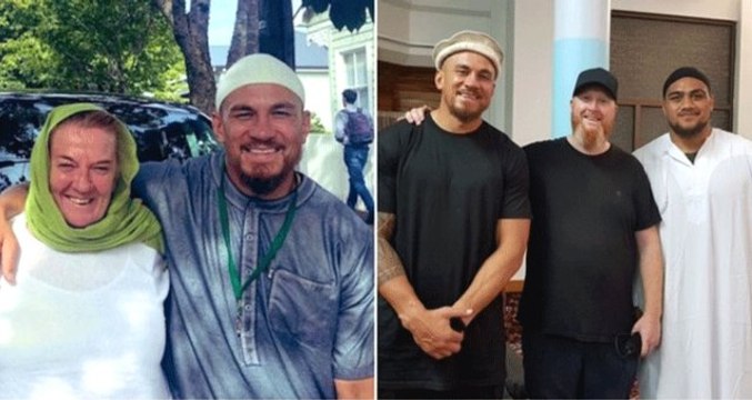 Yeni Zelandalı Sporcu Sonny Bill Williams'ın Annesi ve Takım Arkadaşı Müslüman Oldu