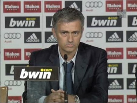 Mourinho: Lo bonito no es entrenar al Real Madrid, es ganar con el Real Madrid