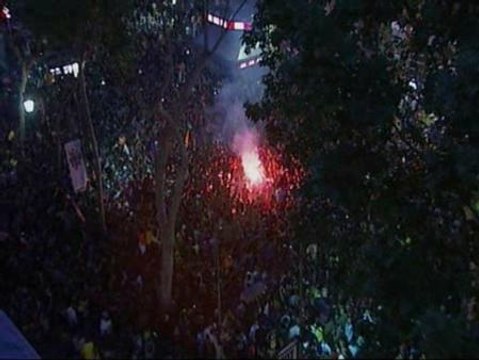 Euforia en Canaletas