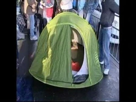 Aficionados del Inter acampan para conseguir entradas