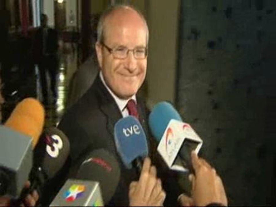 Montilla, satisfecho al abandonar el Senado