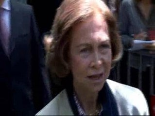 Doña Sofía: "El Rey está evolucionando perfectamente"